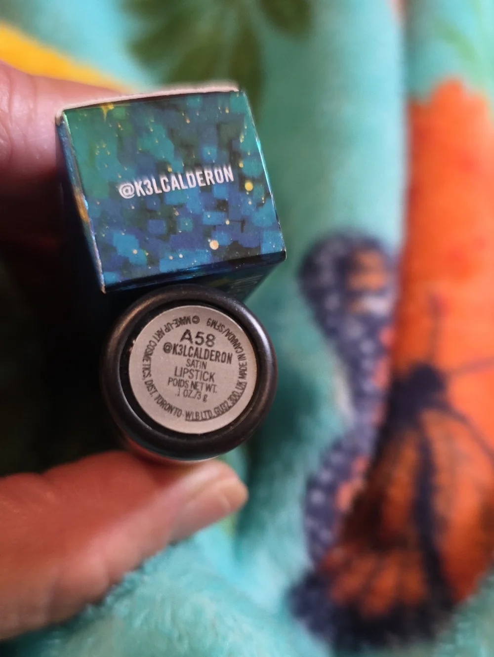 Mac Maker @K3lcalderon Kel Calderon Lipstick NIB